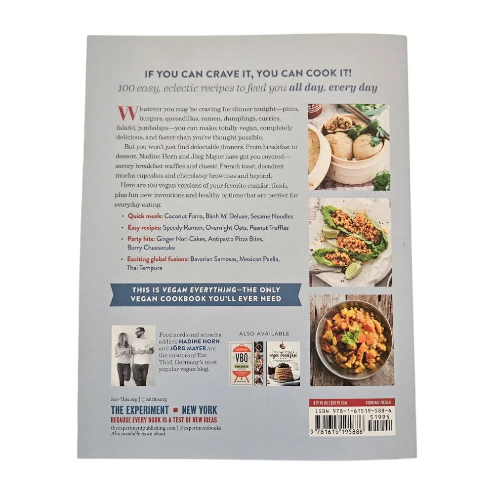 Vegan Everything: 100 Easy Recipes For Every Craving 2019